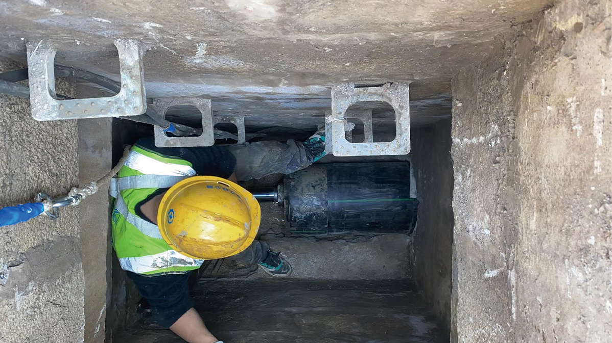 道孚HDPE短管内衬法